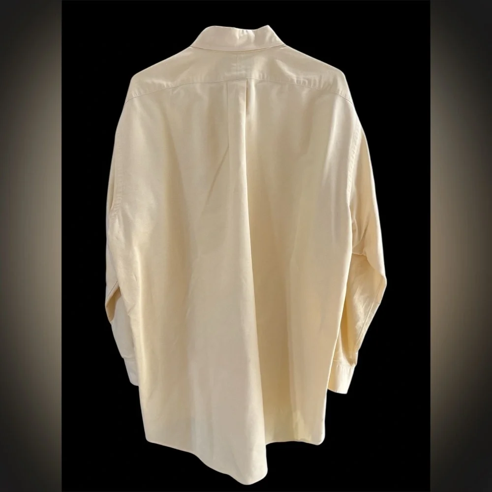 Ralph Lauren Yarmouth 100% Cotton Button‎ Down Shirt Oxford 16 1/2 x 32 Preowned